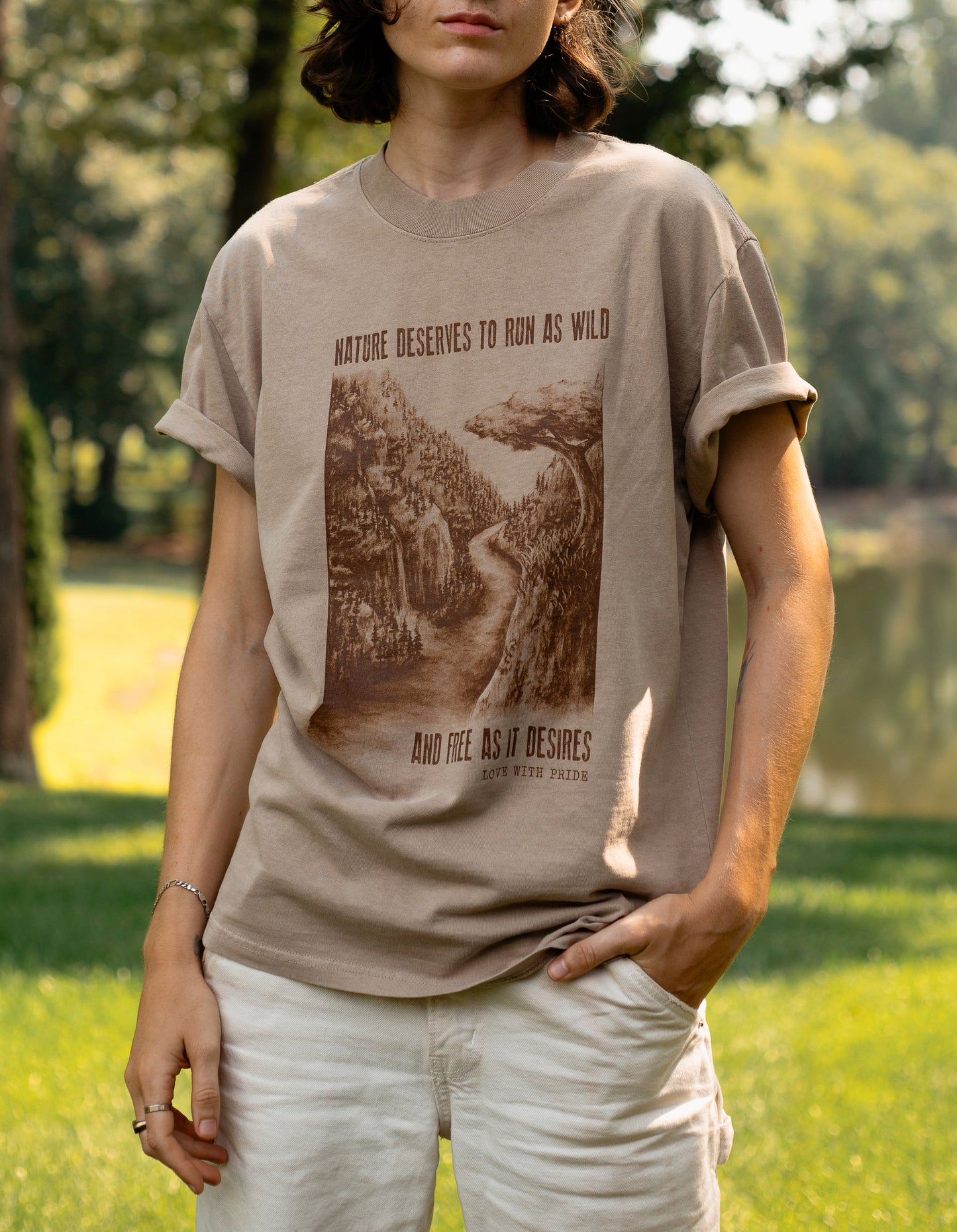 Nature Runs Wild | Streetwear T-Shirt