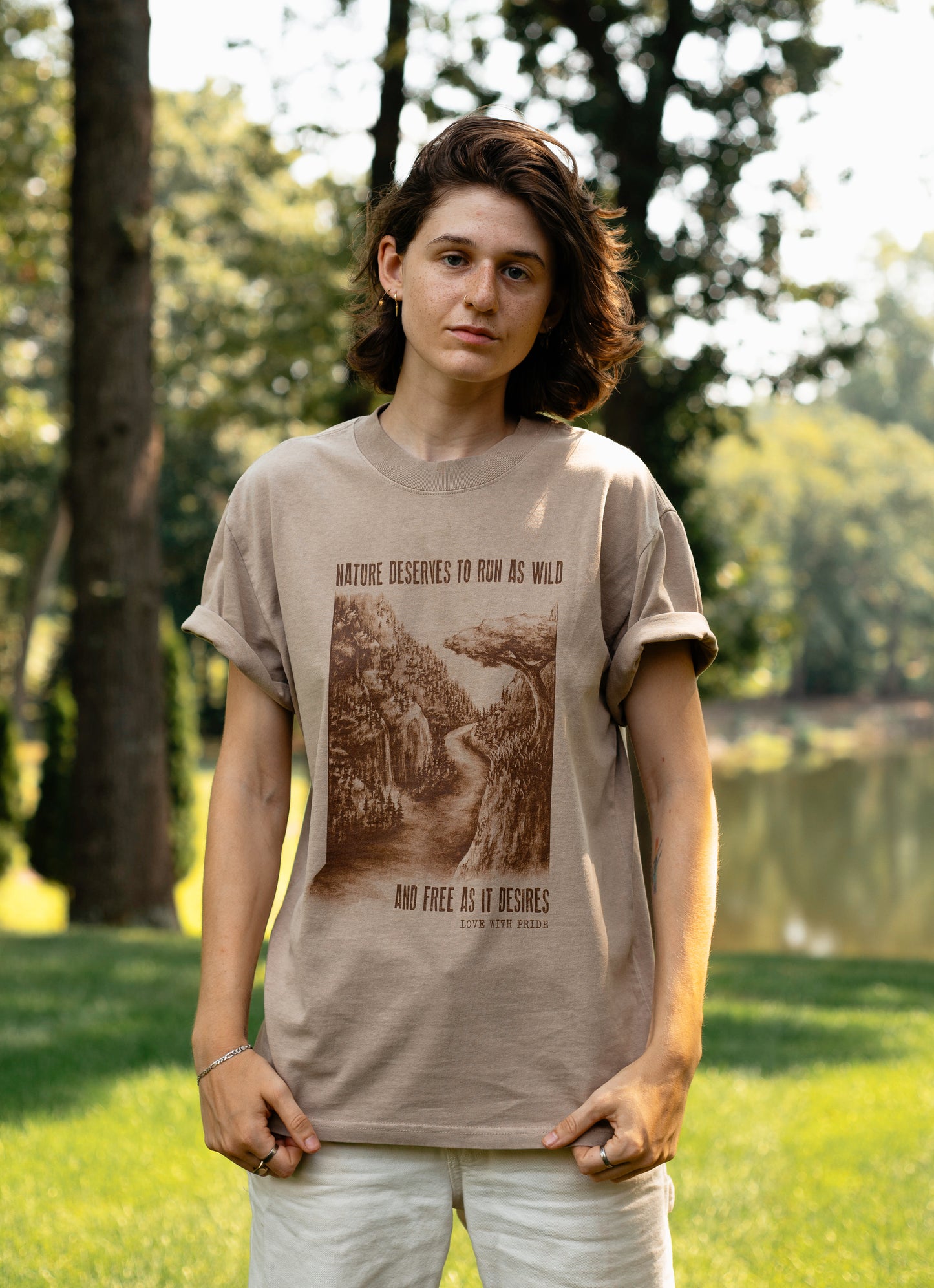 Nature Runs Wild | Streetwear T-Shirt