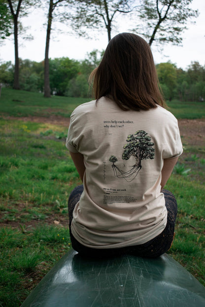Be Like Trees | Gender Neutral Graphic T-Shirt - Love With Pride Apparel