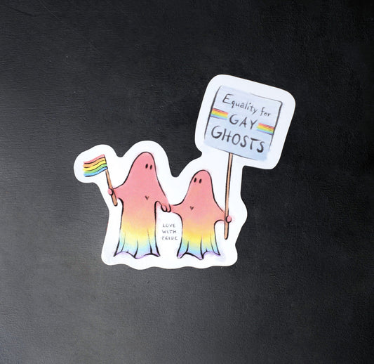 Gay Ghosts | Sticker - Love With Pride Apparel